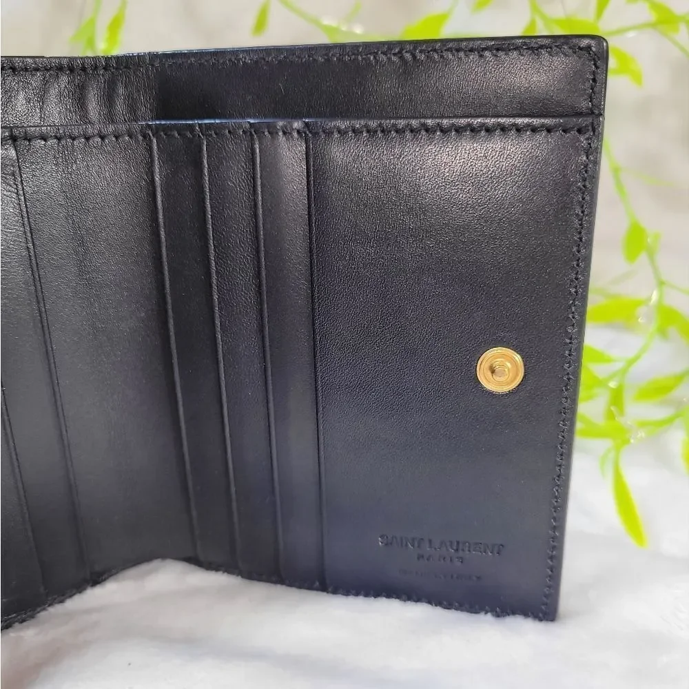 Saint Laurent Bifold Wallet Yves St. Laurent NIB AUTHENTIC GIFTABLE - Picture 7 of 16